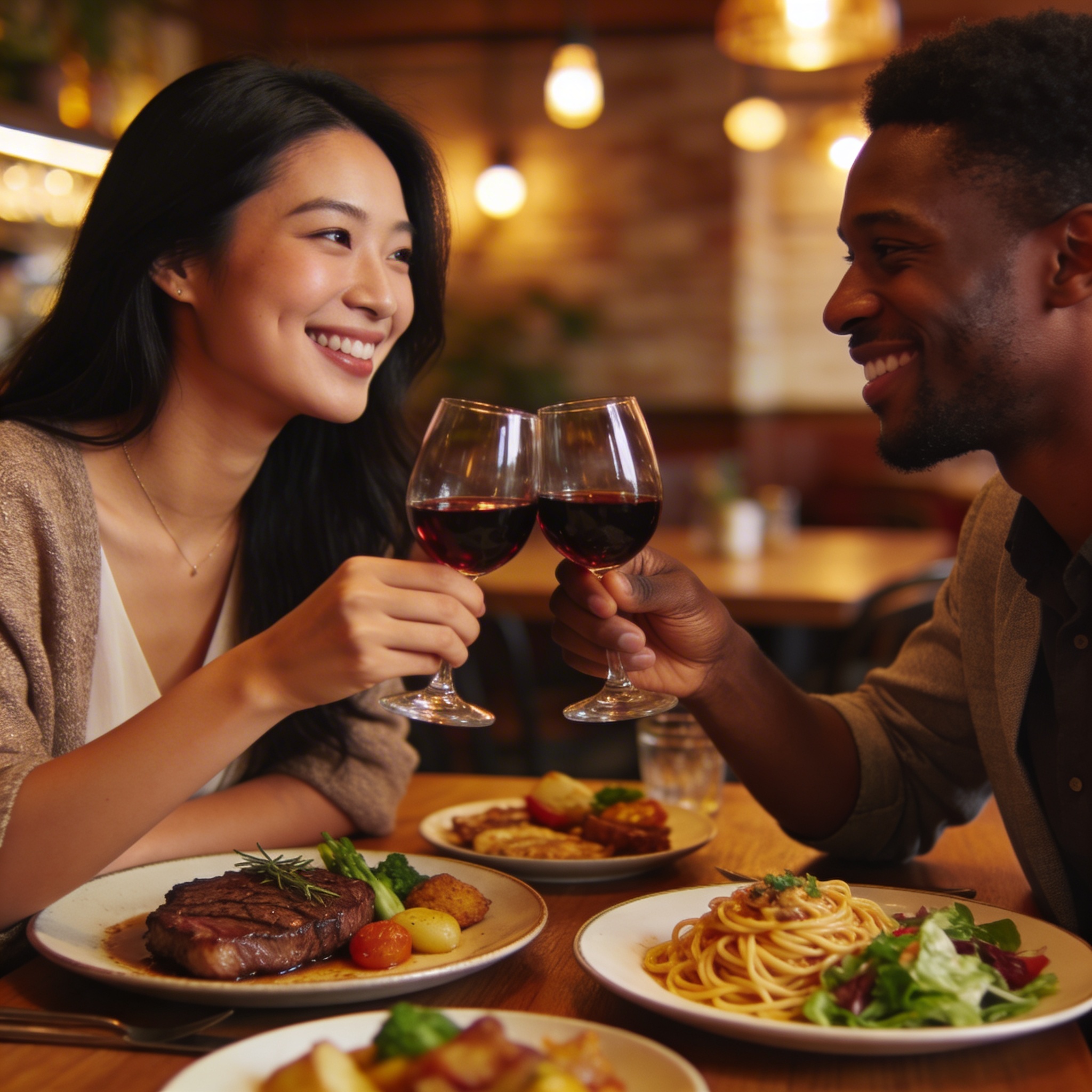 Customers smiling 1